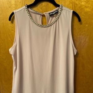 Pink Sleeveless Karl Lagerfield Blouse